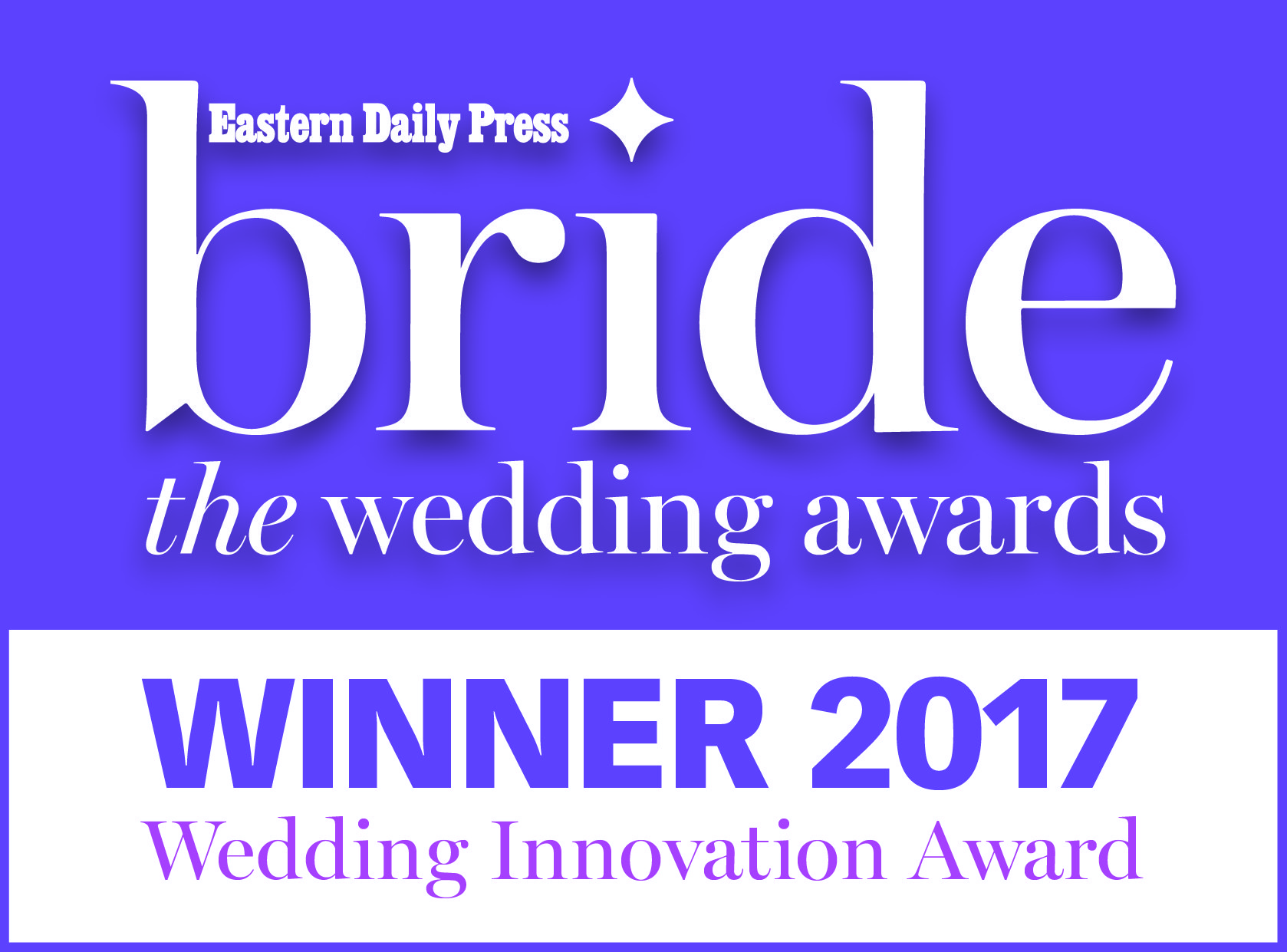 EDP Bride Wedding Awards 2017, Wedding Innovation Award Winner